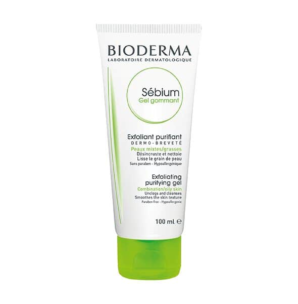 Bioderma-sebium gel gommant-exfolating-combination skin-100ml