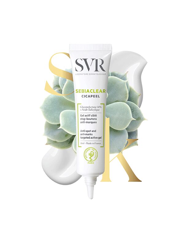 SVR-Sebiaclear-Cicapeel-Anti Spot-Active Gel-Sensitive Skin-15ml