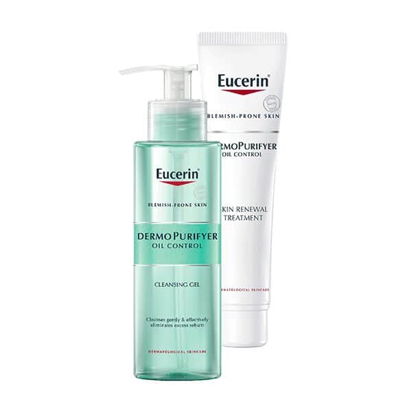 Eucein-Dermo purifyer-Oil Control-Cleansing gel-Blemish prone skin-skin renewal treatment