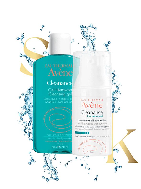 Avene-Comedomed-Cleanance-cleansing gel-acne-anti perfection