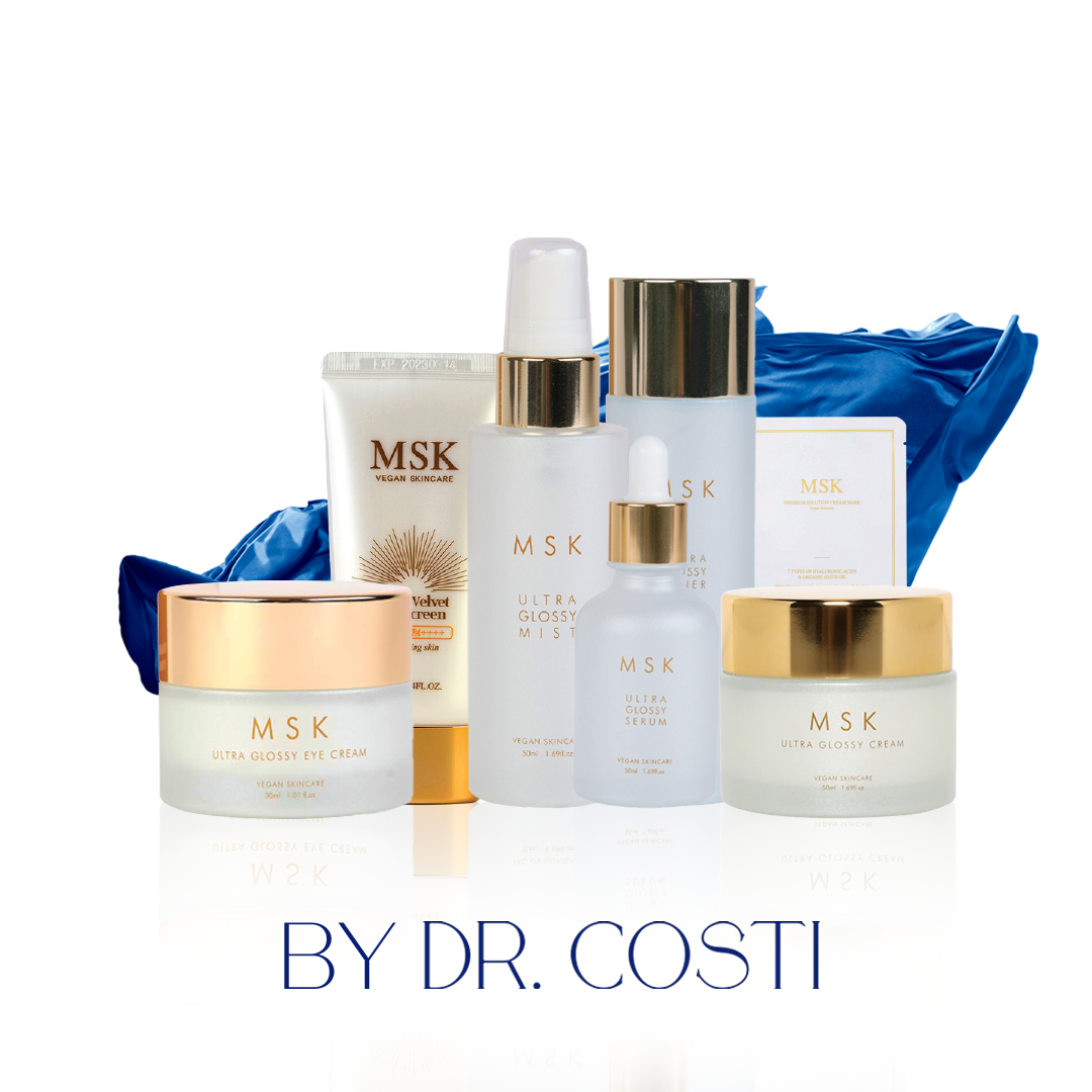 Dr Costi-Professional kit-MSK-Vegan-Vegan skincare-All vegan kit-serum-mask-eye cream-sunscreen