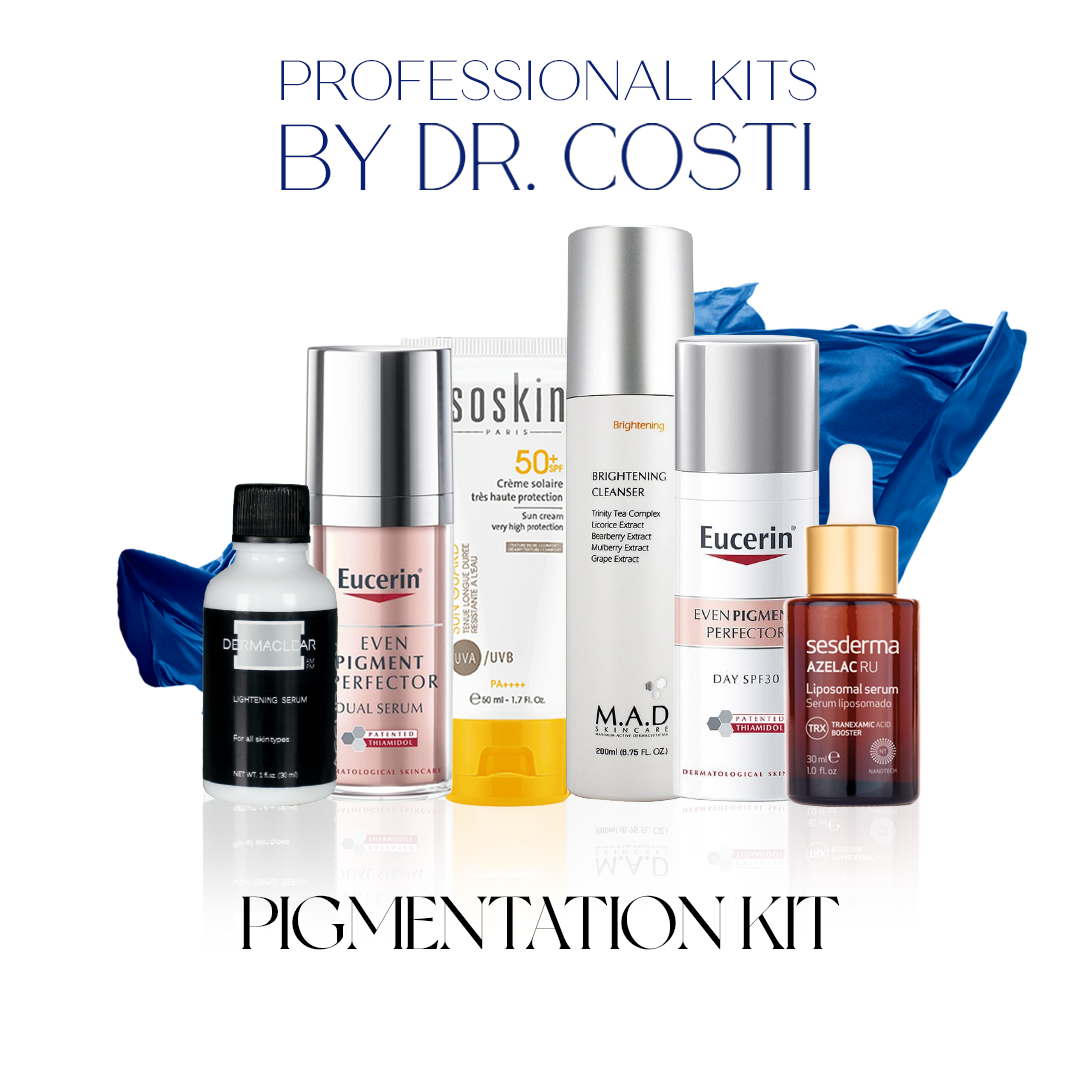 Dr Costi-Professional kit-accuracy-eucerin-soskin-MAD-sesderma-pigmentation