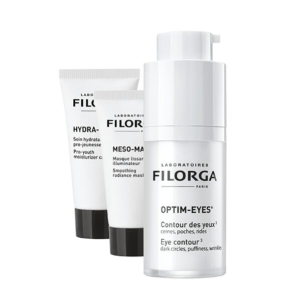 filorga-hydra filler-moisturizer-anti aging-Meso mask-optim eyes-dark circles