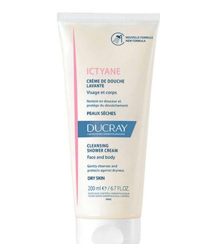Ducray ICTYANE cleansing shower cream